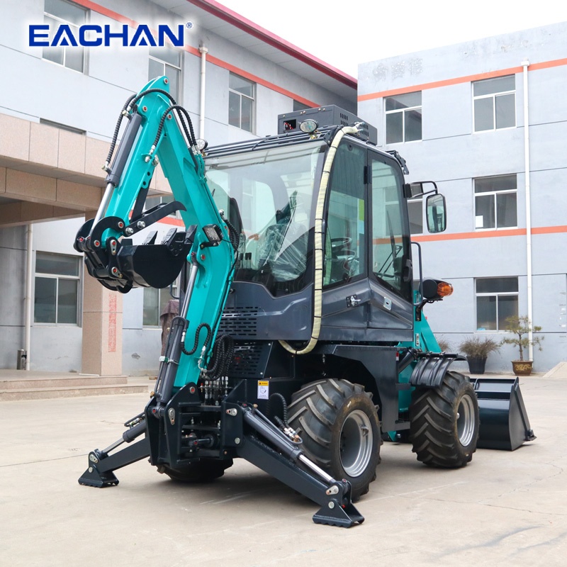 Agriculture Farming Working - EACHAN CE/EPA Diesel Backhoe Loaders Hydraulic