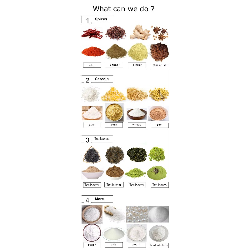 Grain Mill Grinder - Rice Soybean Food Sugar Seasoning Grain