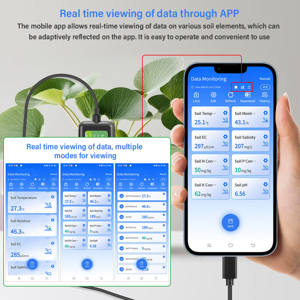 Soil Sensor 8 in 1 for Agricul - đánh giá và giá Precision Farming Smart Agriculture