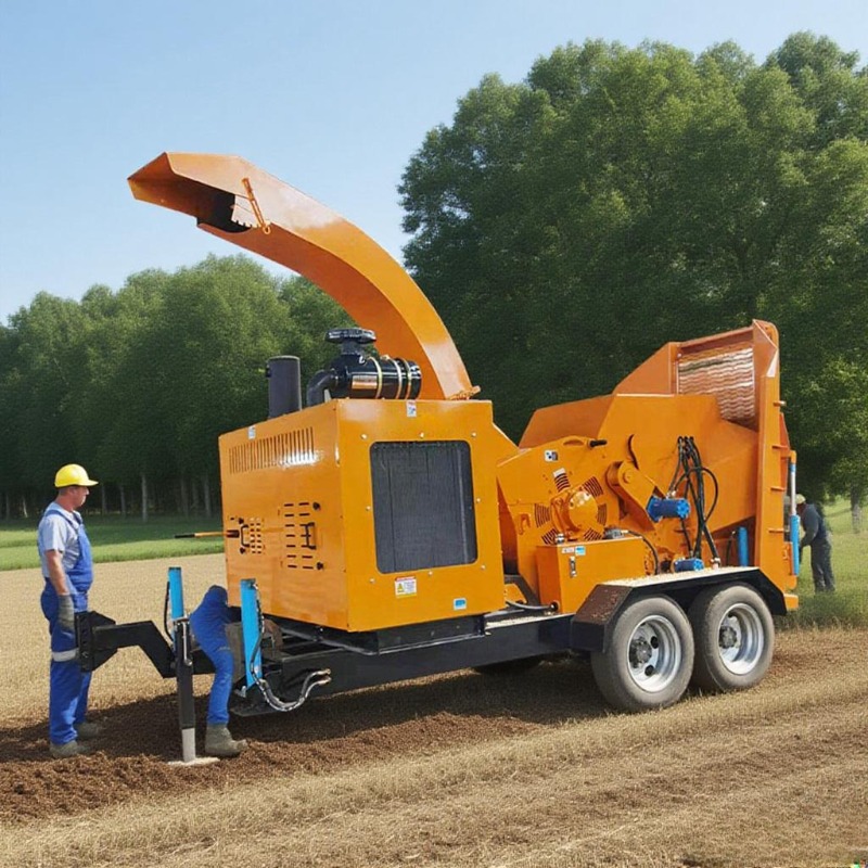 High Performance Wood Chipper  - đánh giá và giá Farming Japan