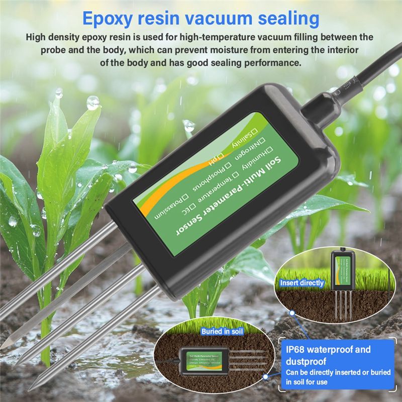 AEE6-8In One Soil Sensor For A - đánh giá và giá Precision Farming Smart Agriculture