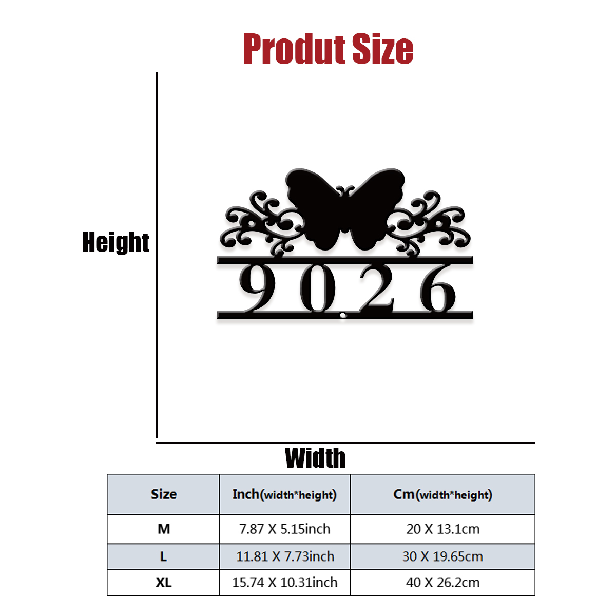 1Pc Custom butterfly Metal Str - đánh giá và giá Farming & Agriculture Word Stacks