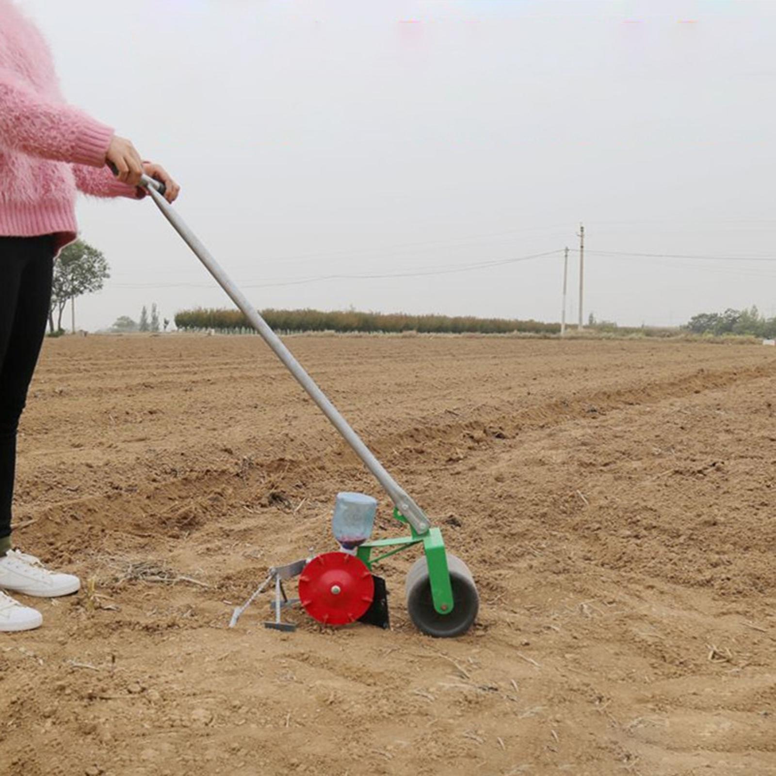 Hand Push Seeder Granule Seed  - đánh giá và giá Vegetable Transplanter