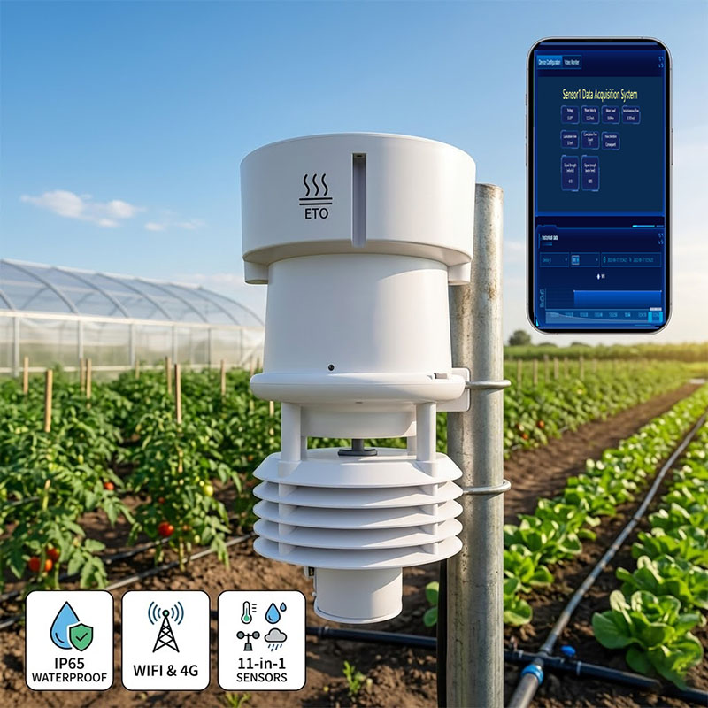 Smart WiFi 4G Agriculture ET0  - đánh giá và giá Precision Farming Smart Agriculture