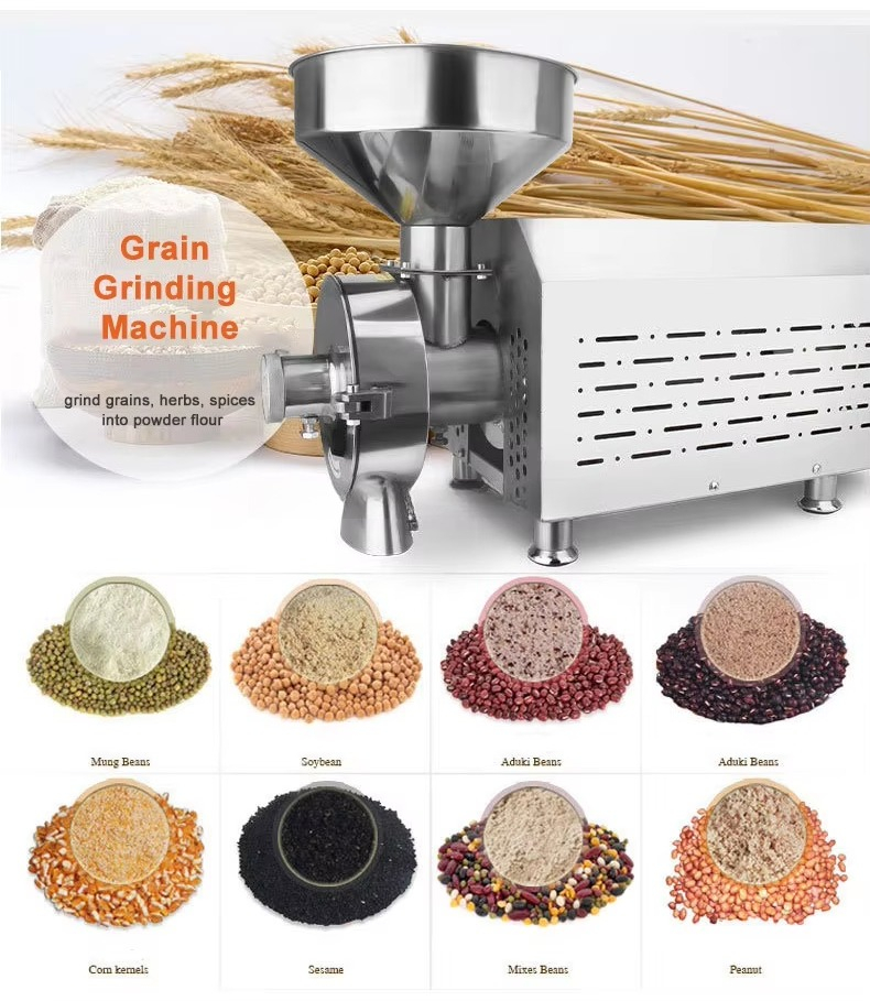 50-300 Mesh Commercial Micron  - đánh giá và giá Grain Mill Grinder