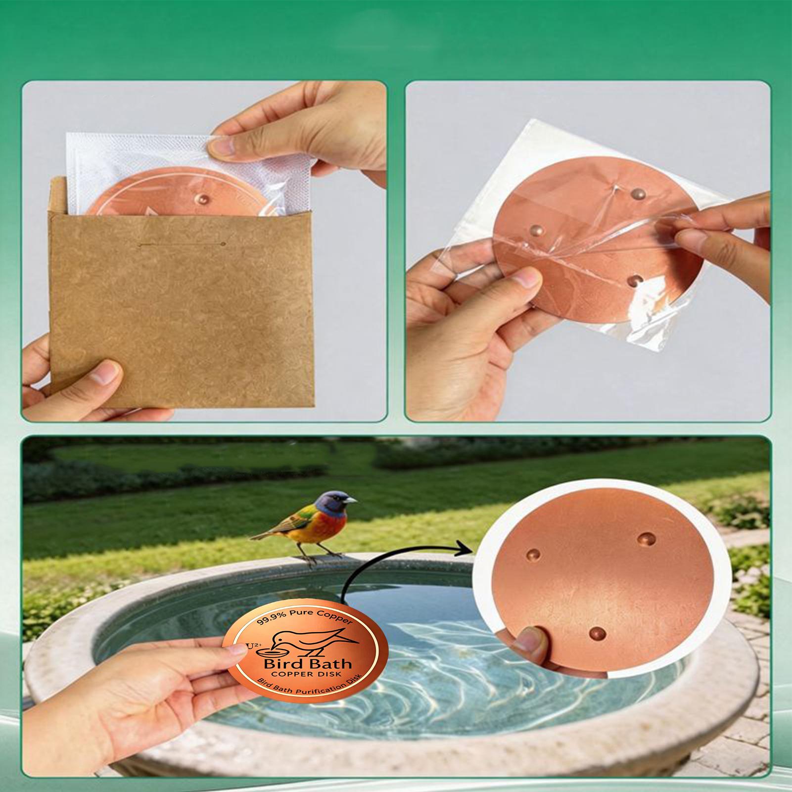 Bird Bath Copper Disc 0.6mm Th - đánh giá và giá Farming & Agriculture Word Stacks